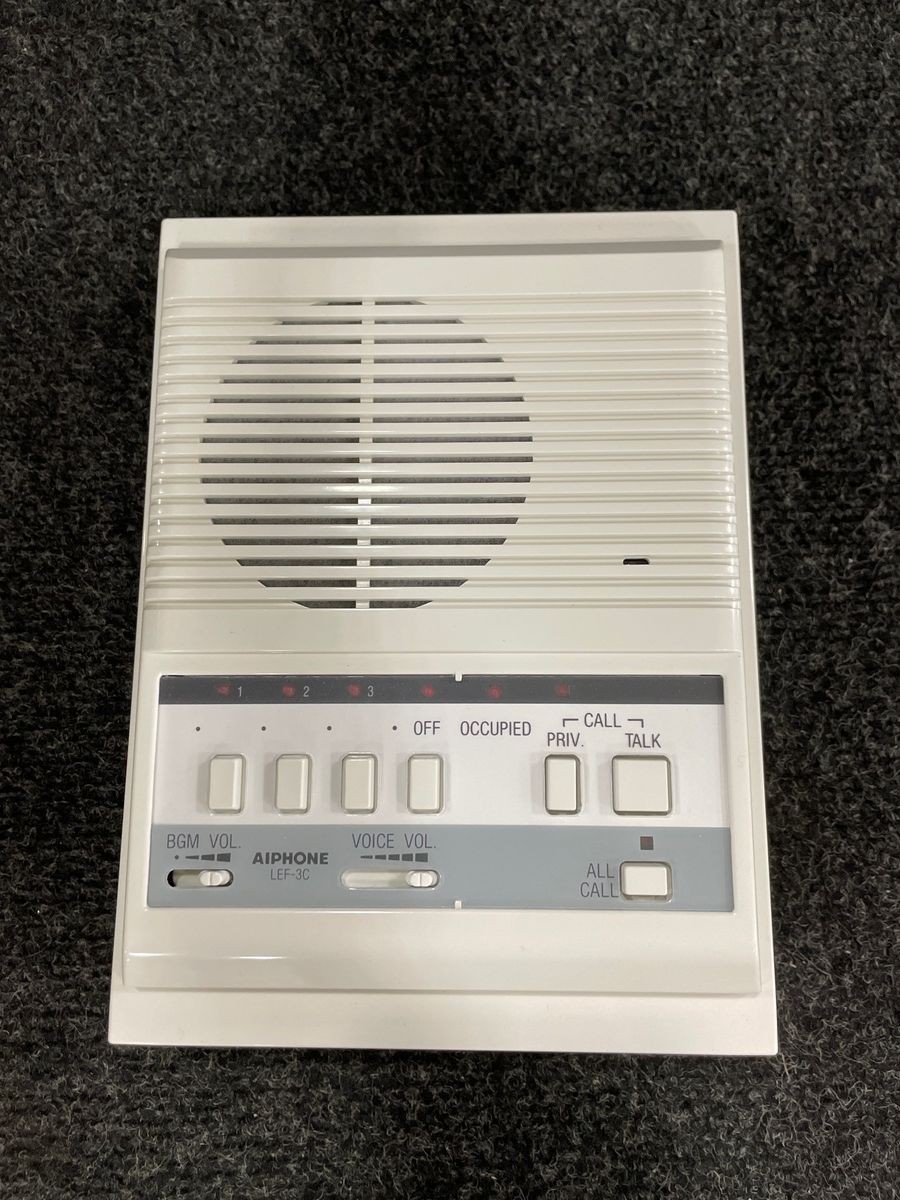 AIPHONE 3 Call Audio Master Station LEF-3C