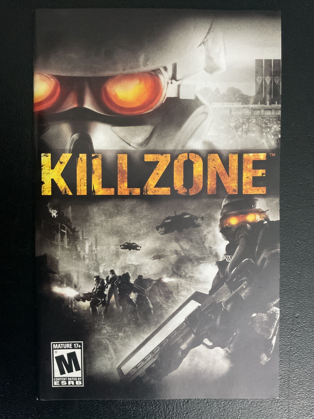 Killzone 1 PS2 PlayStation 2 Instruction Manual Only