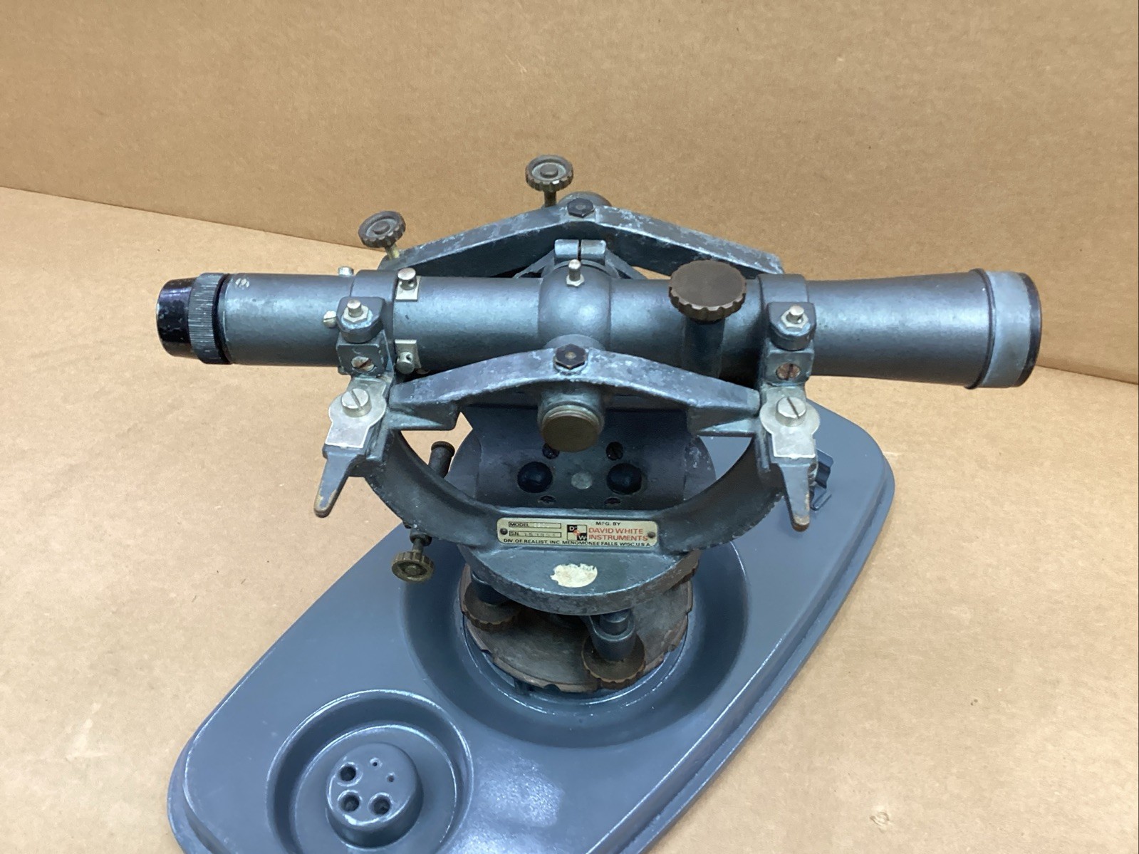 Surveyors Transit Vintage David White Instruments Universal 8300
