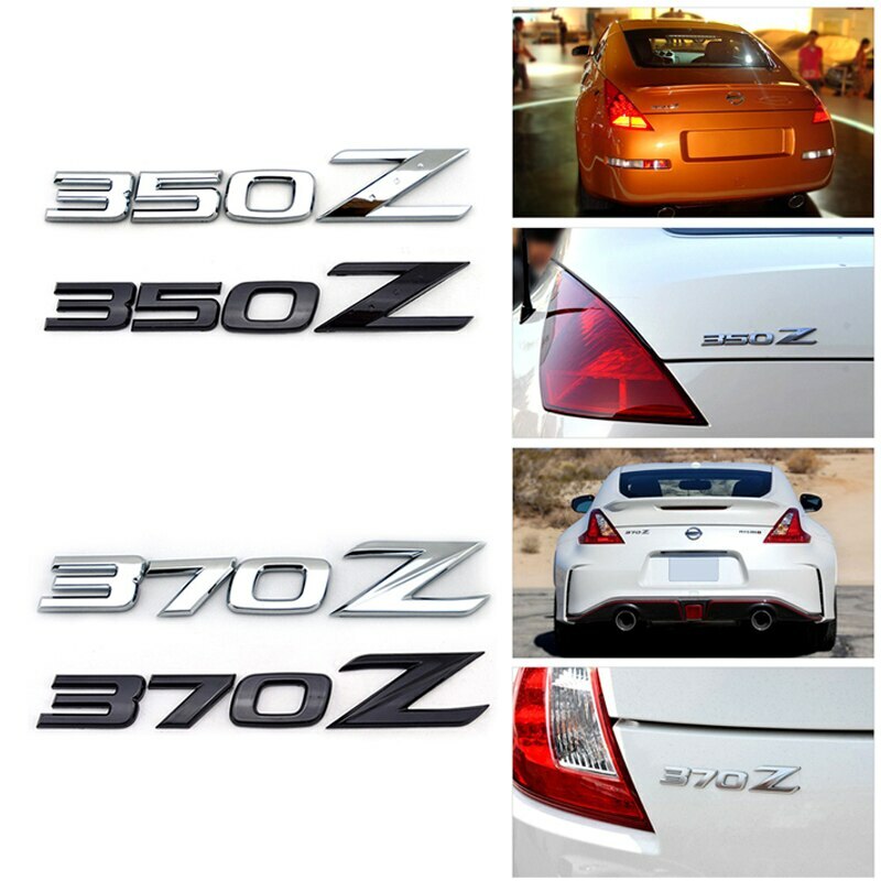 NEW JDM  350Z 370Z Emblem Rear Trunk Badge Sticker Decal Z Z33 GT35