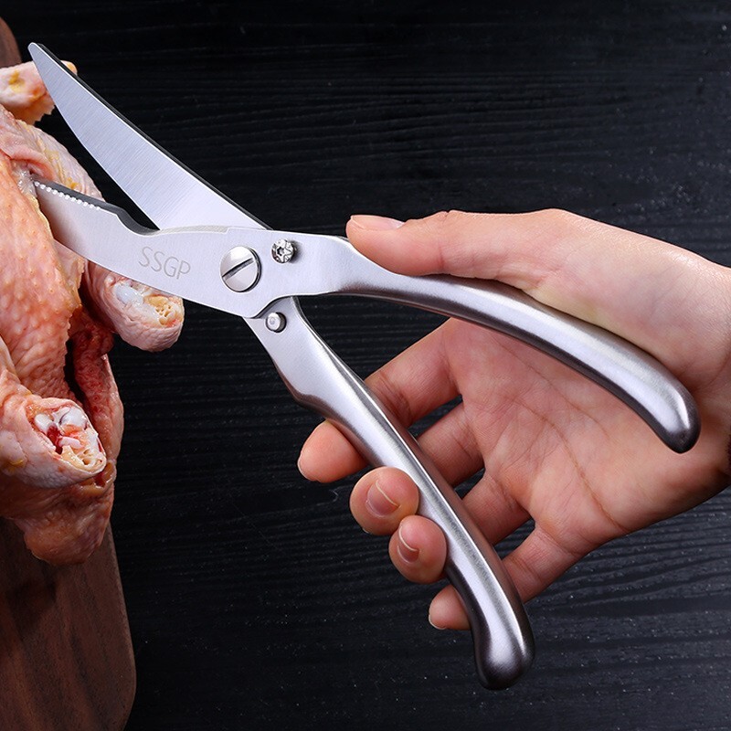 Kitchen Scissors Stainless Steel Multi Function Food Shears Ultra Sharp Utility