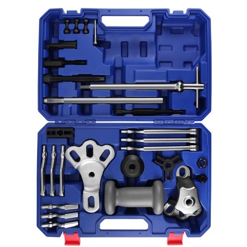 WORKPRO 27PC 9-Way Slide Hammer Puller Set Wheel Hub Removal Tool Bearing Puller