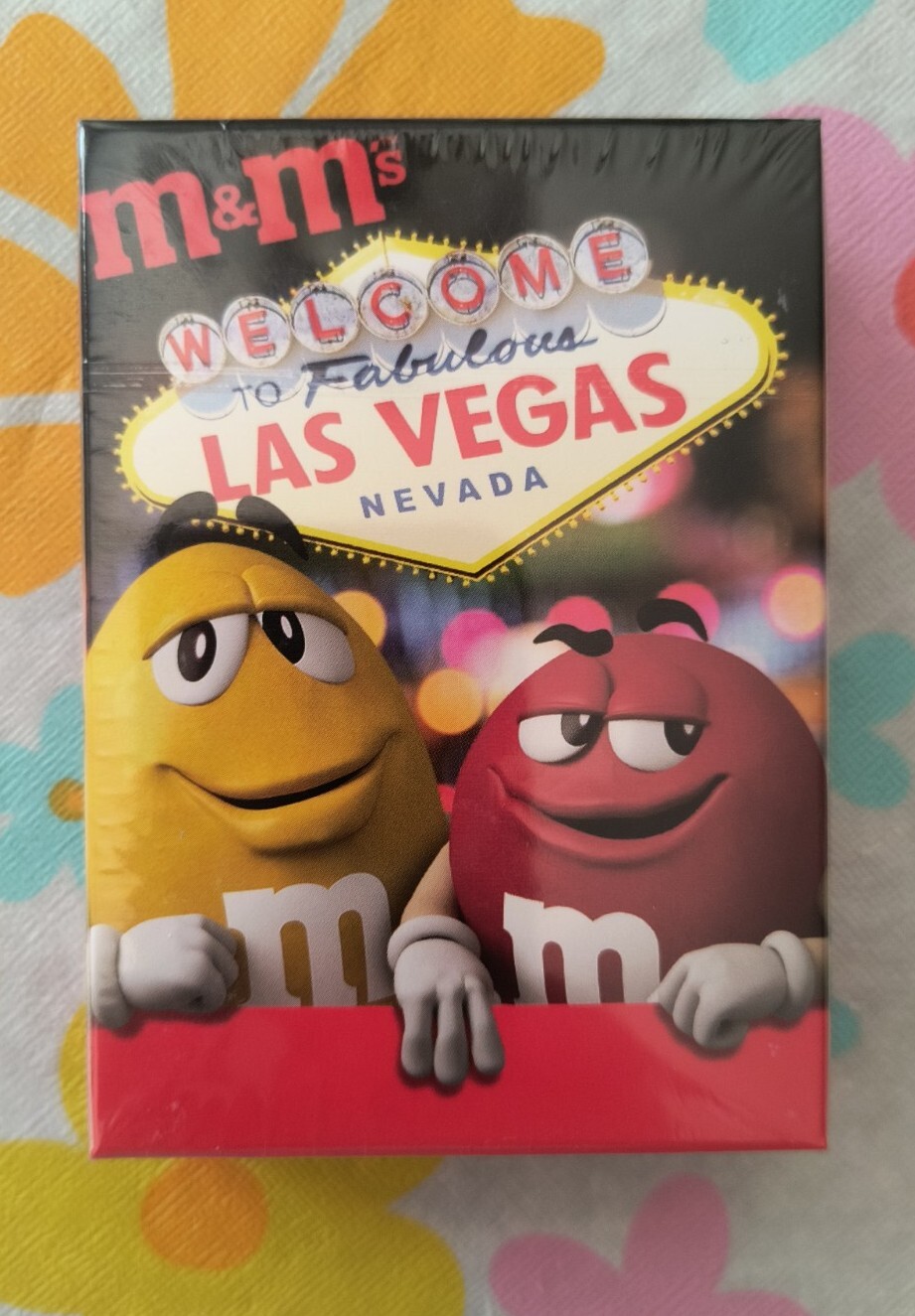 Mars M&M Candy Welcome To Fabulous Las Vegas Playing Cards Full Deck 🆕🆓 Ship