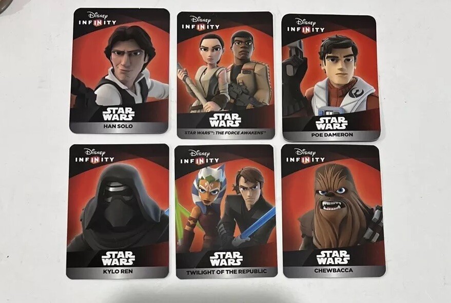 Disney Infinity Lot Star Wars and Marvel.2.0 And 3.0 XBOX