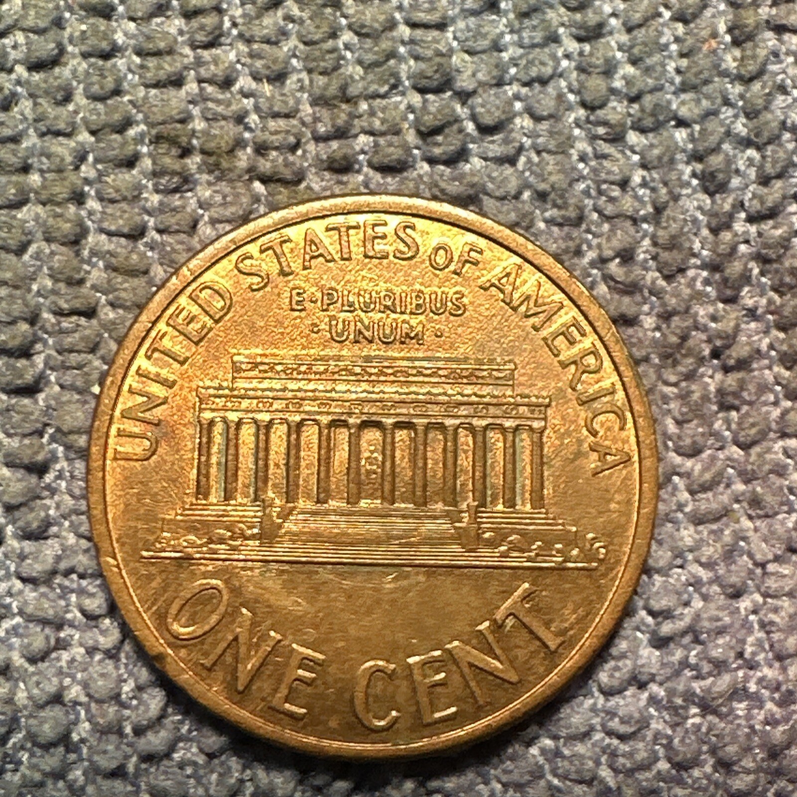 1993 Lincoln Memorial Spike Head Die Break Error Plating Doubling