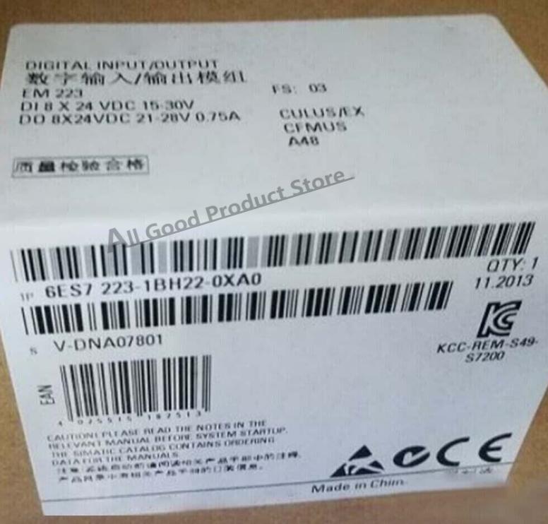 1PCS New Siemens 6ES7 223-1BH22-0XA0 In Box 6ES7223-1BH22-0XA0