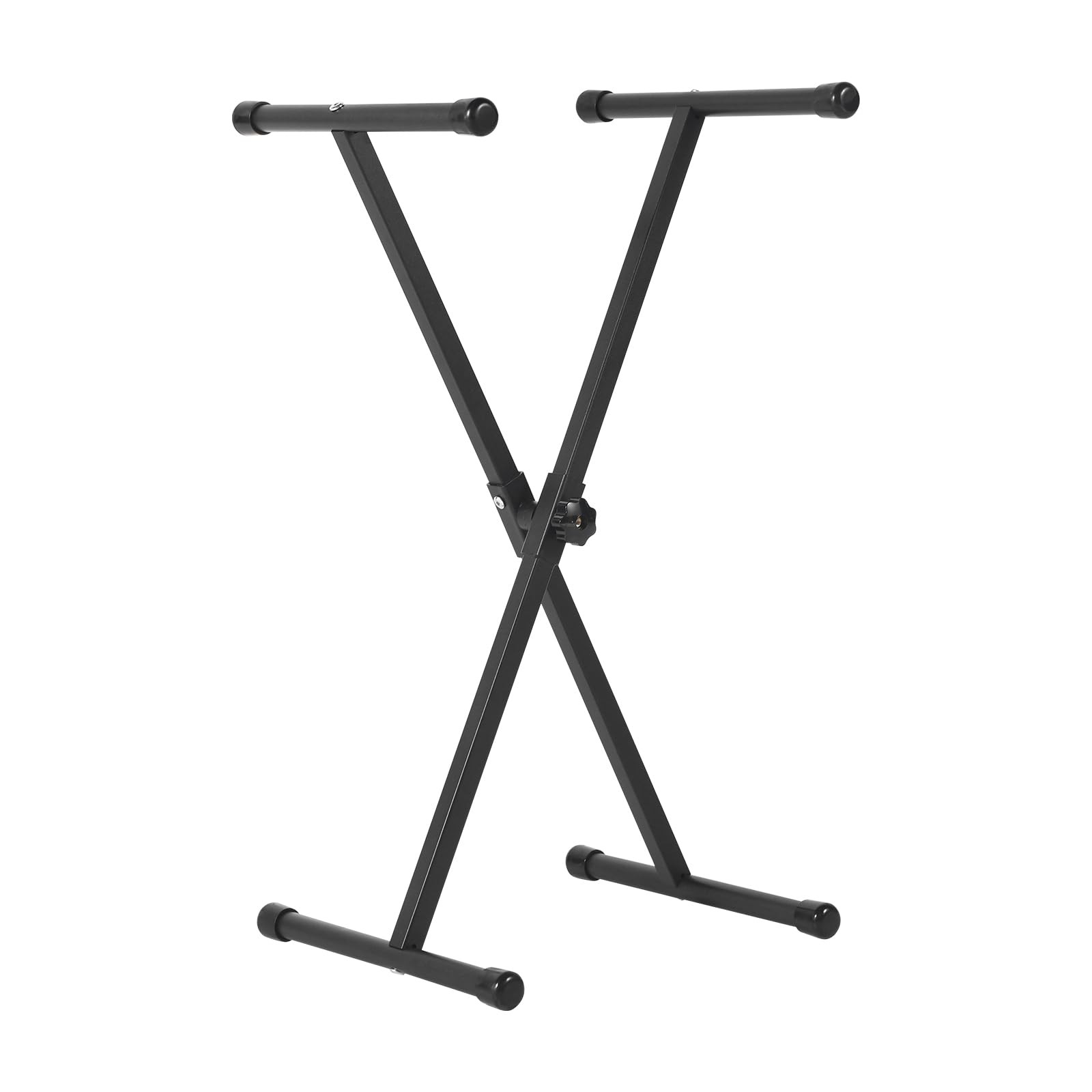 Keyboard Stand, Adjustable Length X Frame Piano Keyboard Stand, Sturdy Steel Met