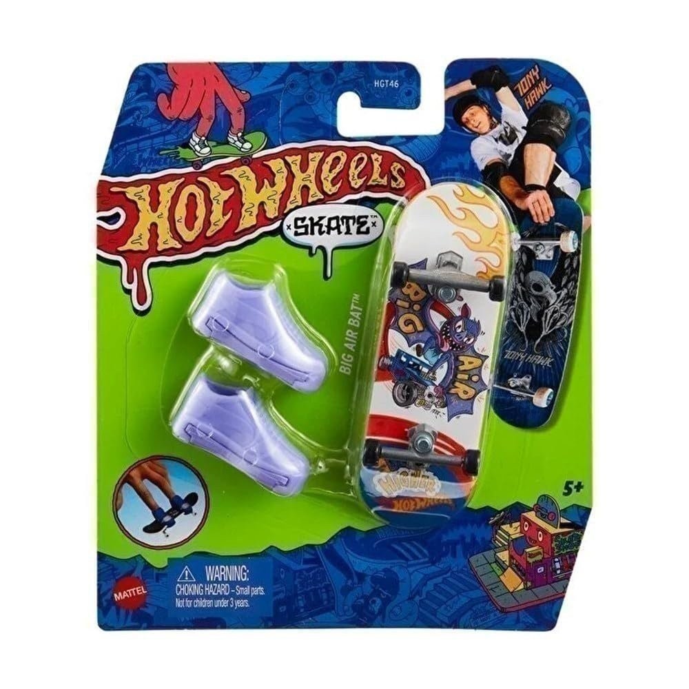 Hot Wheels Skate Fingerboard Tony Hawk Big Air Bat HGT52
