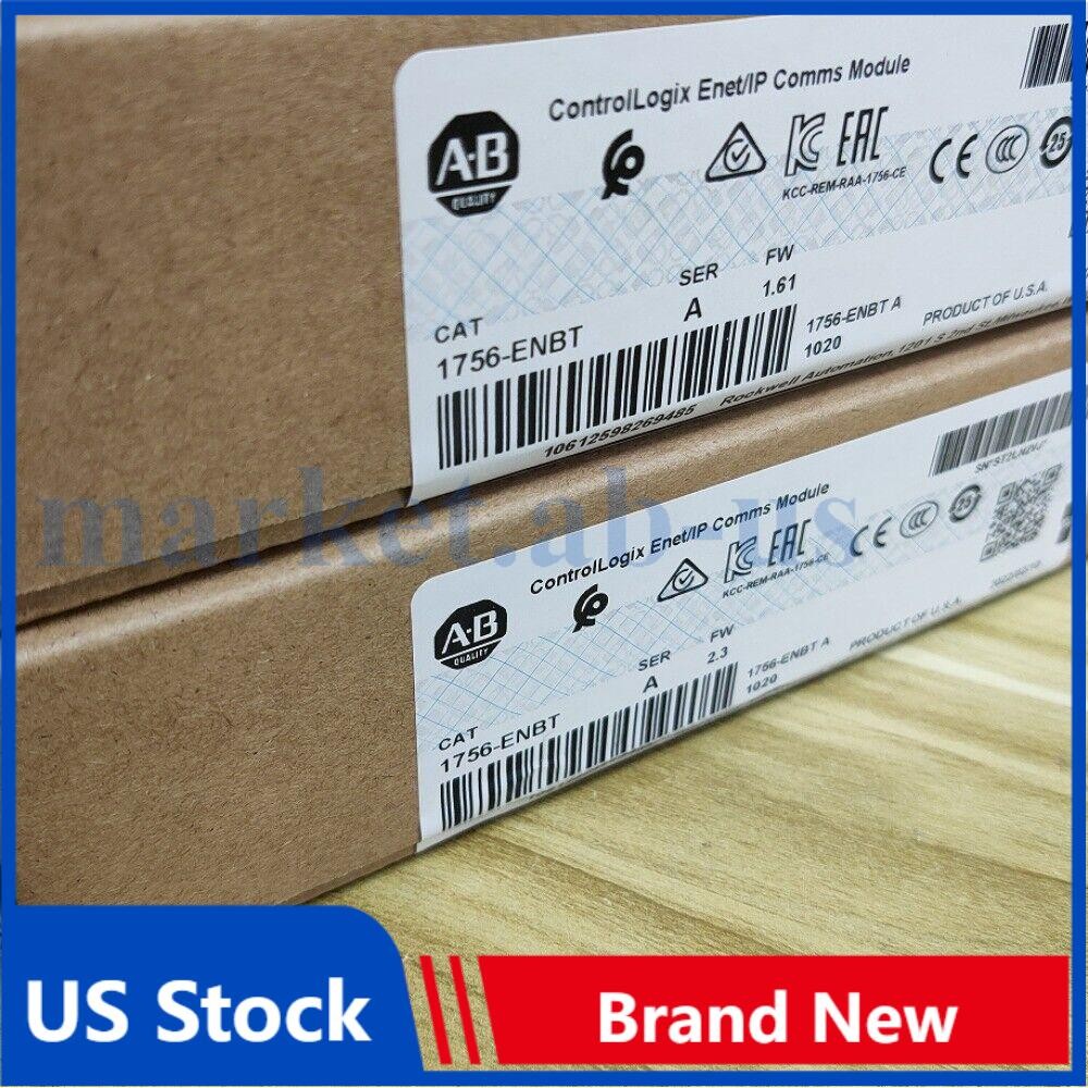 NEW- Sealed AB 1756-ENBT SER A ControlLogix EtherNet/IP Module 1756ENBT USA