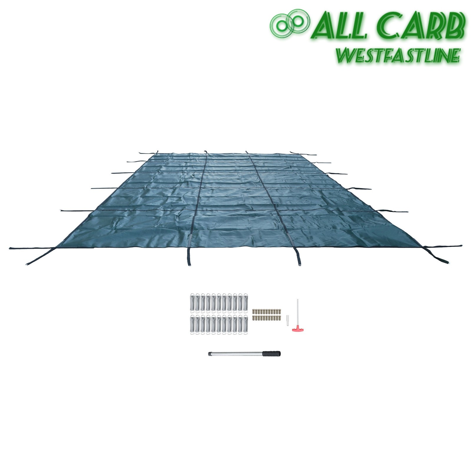 Rectangle 16'x28' Winter Pool Covers for 14'x26' above Ground Pools,Durable