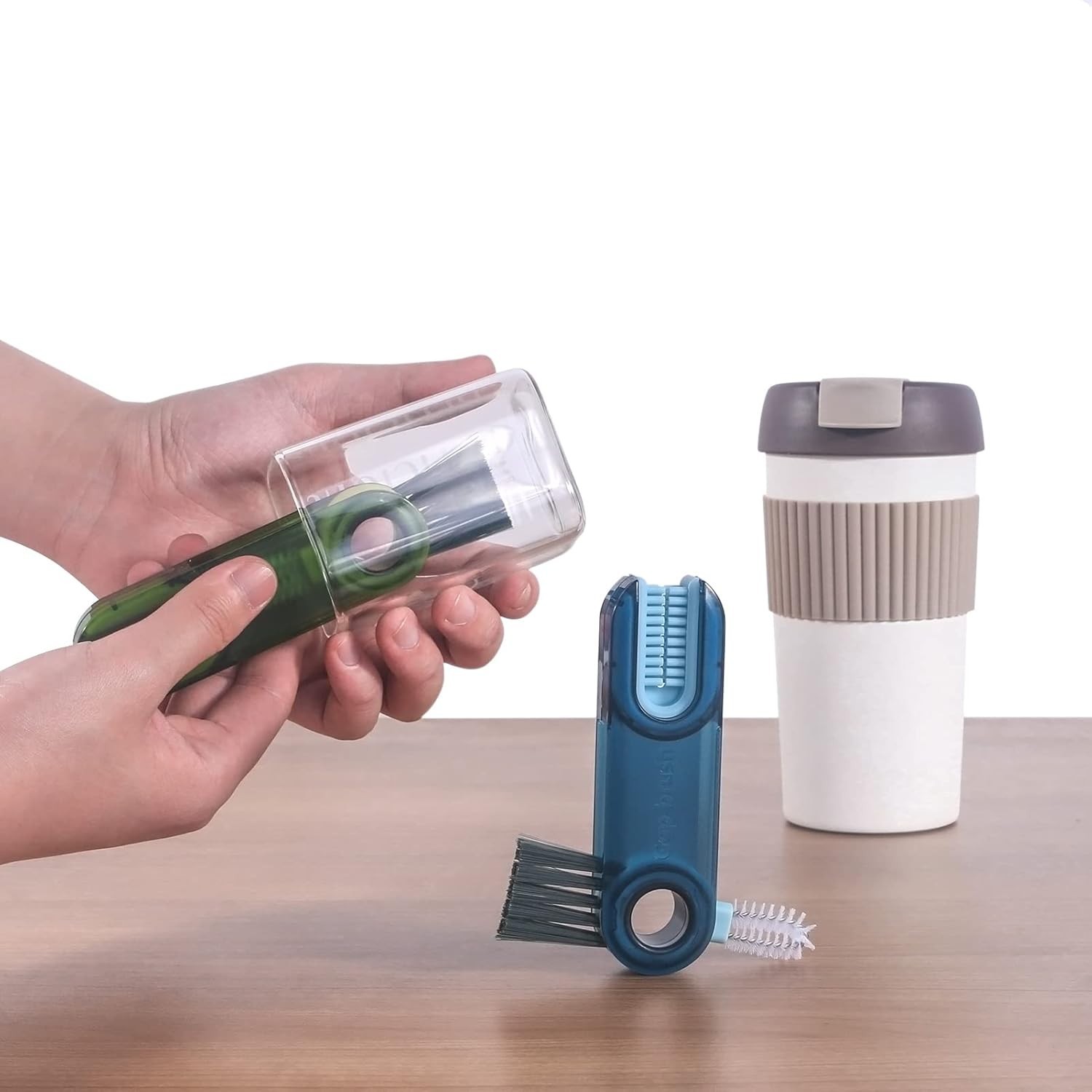 Rotating Bottle Brush with Silicone Cupping