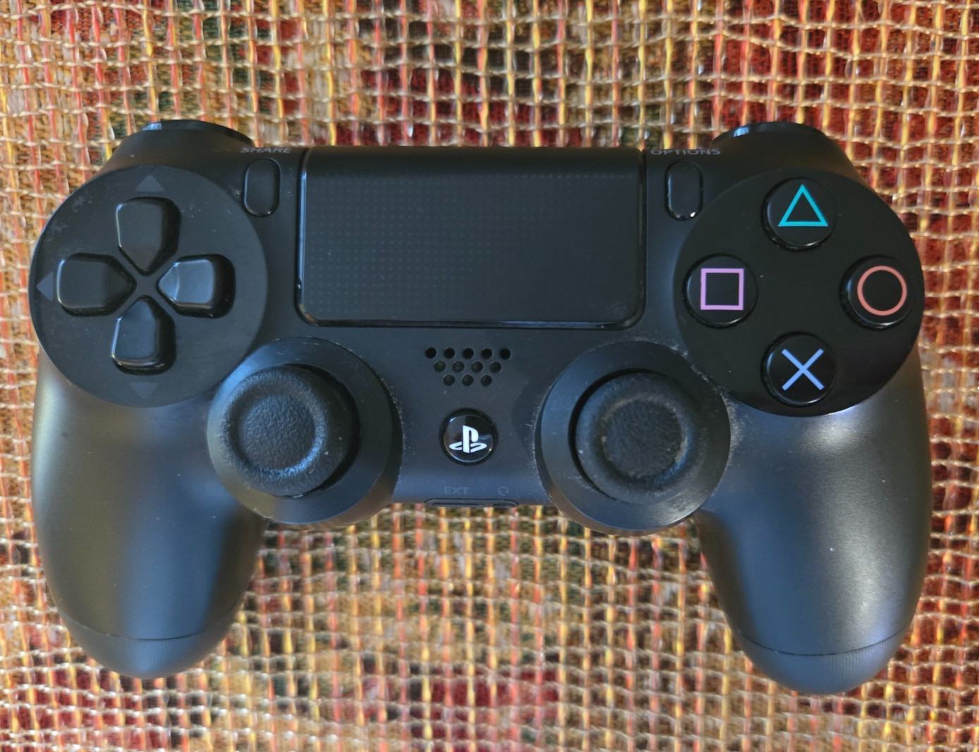 OEM Sony PlayStation PS4 Dualshock 4 Black Wireless Controller -TESTED-