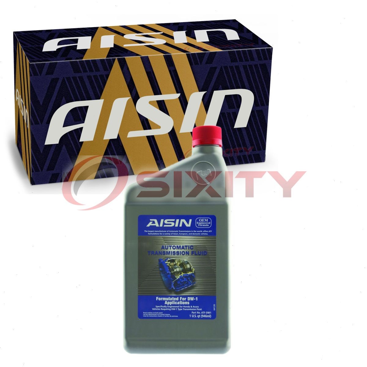 AISIN Automatic Transmission Fluid for 2006-2011 Acura CSX Accessories vx