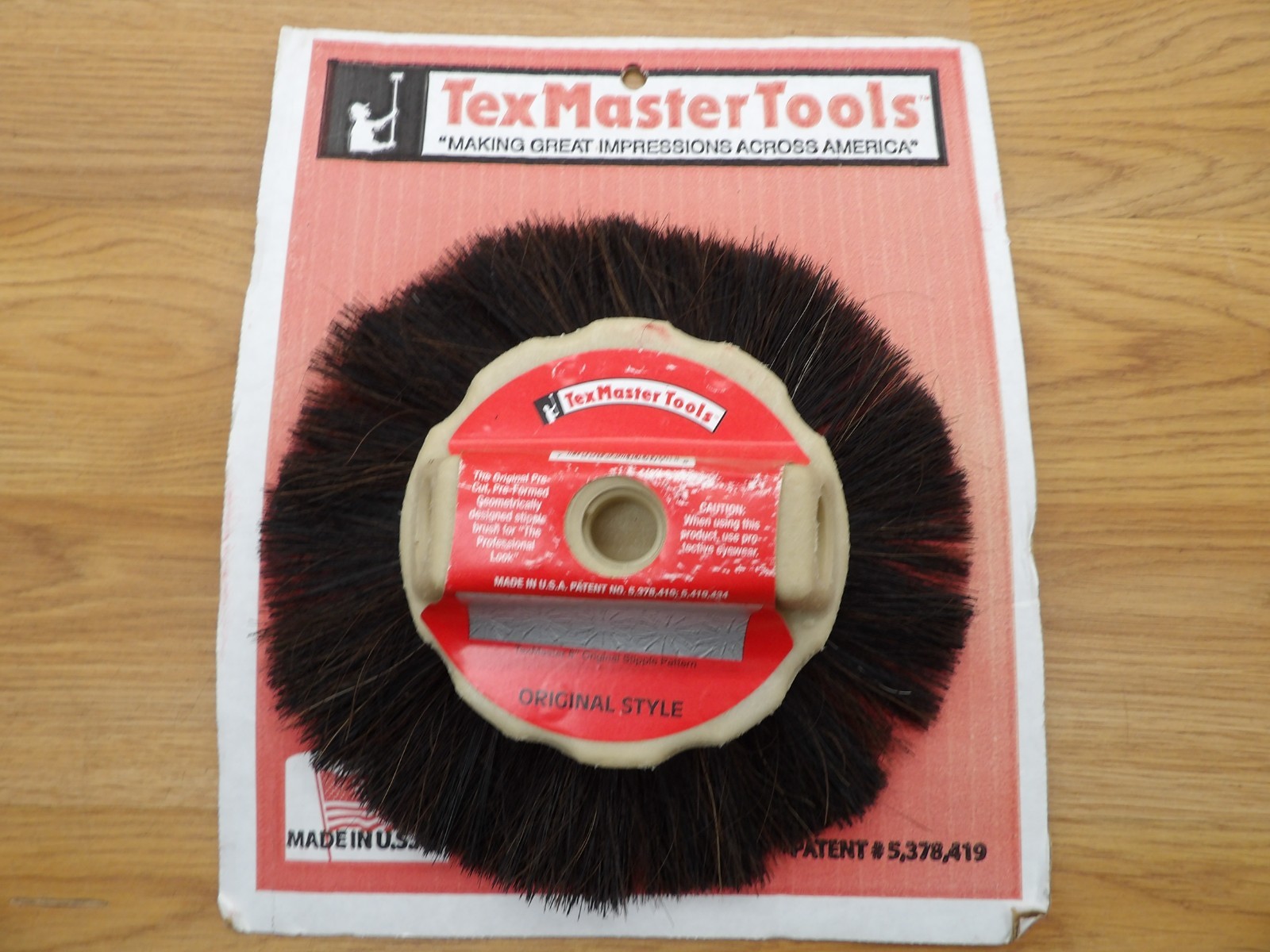 Tex Master Tools 9901/8801 8 in. Stipple Brush New- FREE SHIPPING!!!!