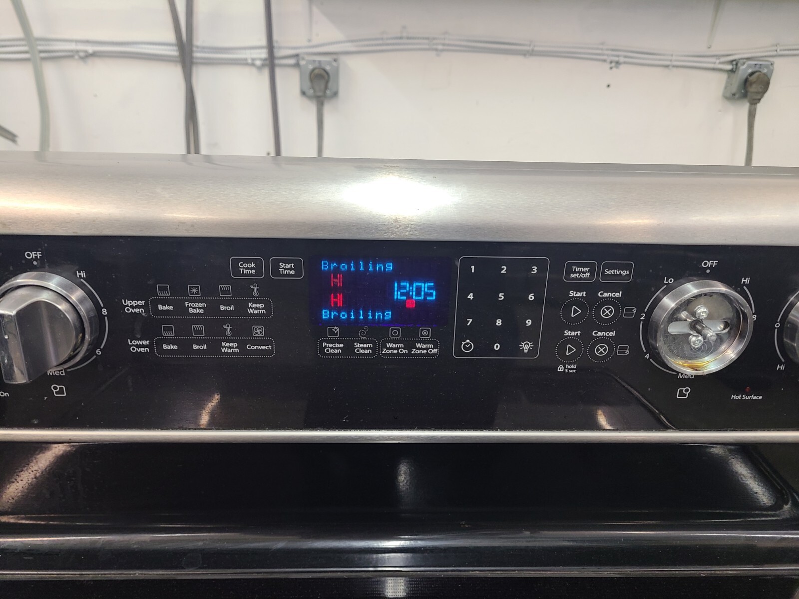 Genuine WHIRLPOOL Range Oven, Infinite Switch # W10312185