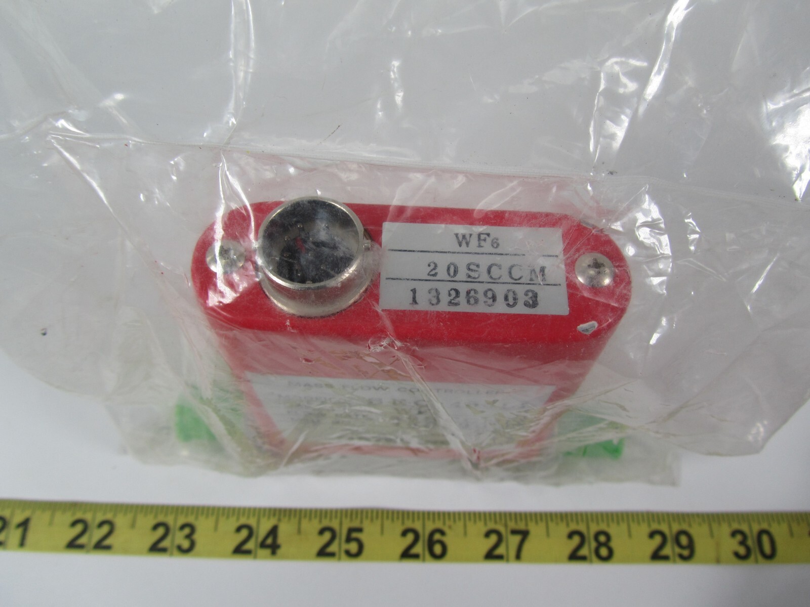 New NOS STEC Mass Flow System Controller 400 SEC-405LL 1326903 WF6 20SCCM