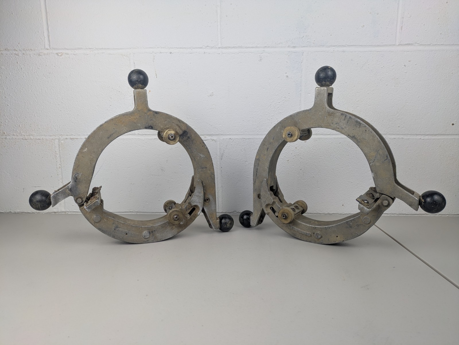 Two 6" McElroy Pipe Peeler Fusion Scraper George Fischer Central +GF+ Kerotest