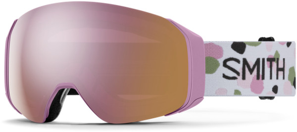 Smith 4D Mag S Goggles Proper Pink Paint Brush w/CP Everyday Rose Gold Mirror
