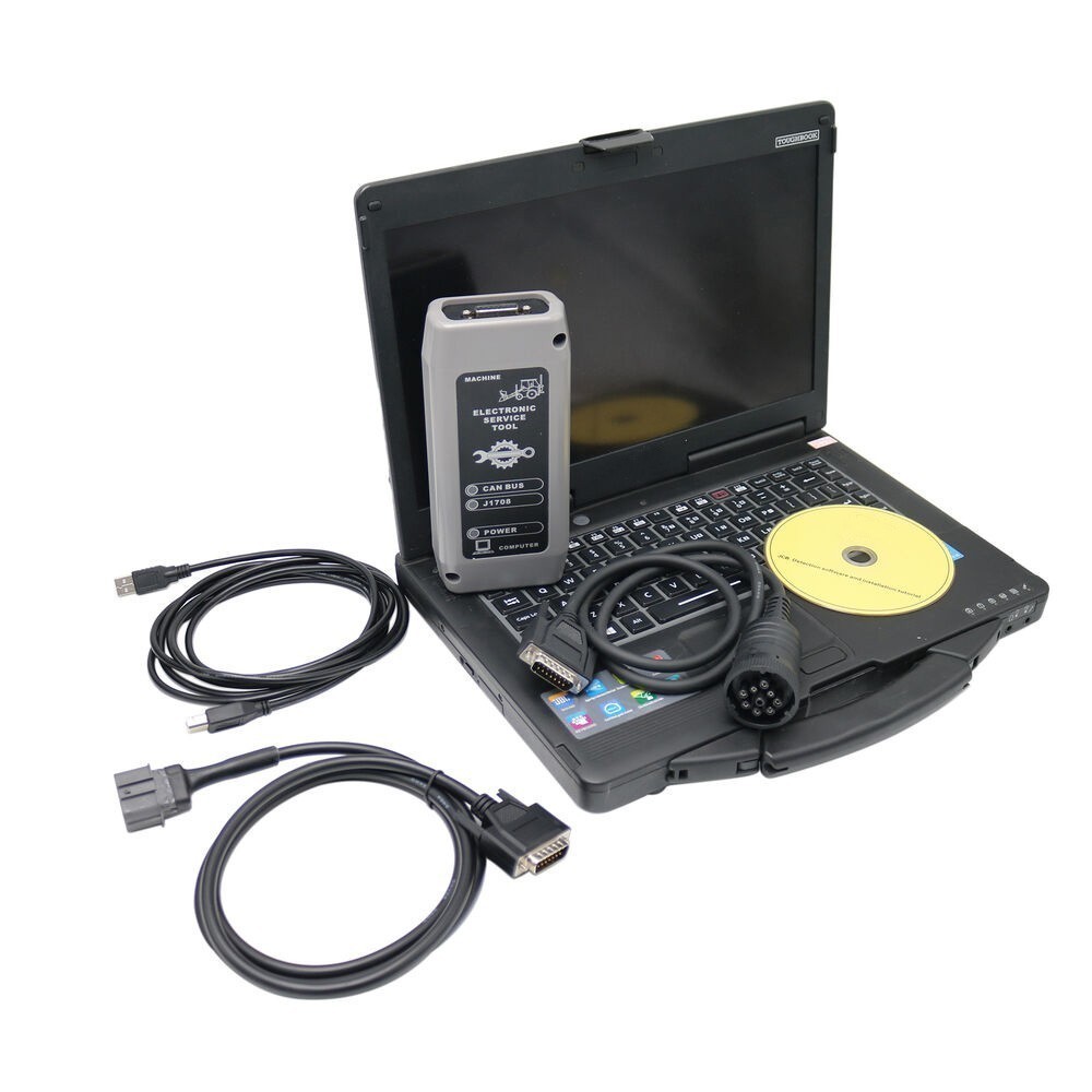 V24.1.3 For JCB Heavy Duty Truck Diagnostic TOOL JCB master4 scanner+ Laptop