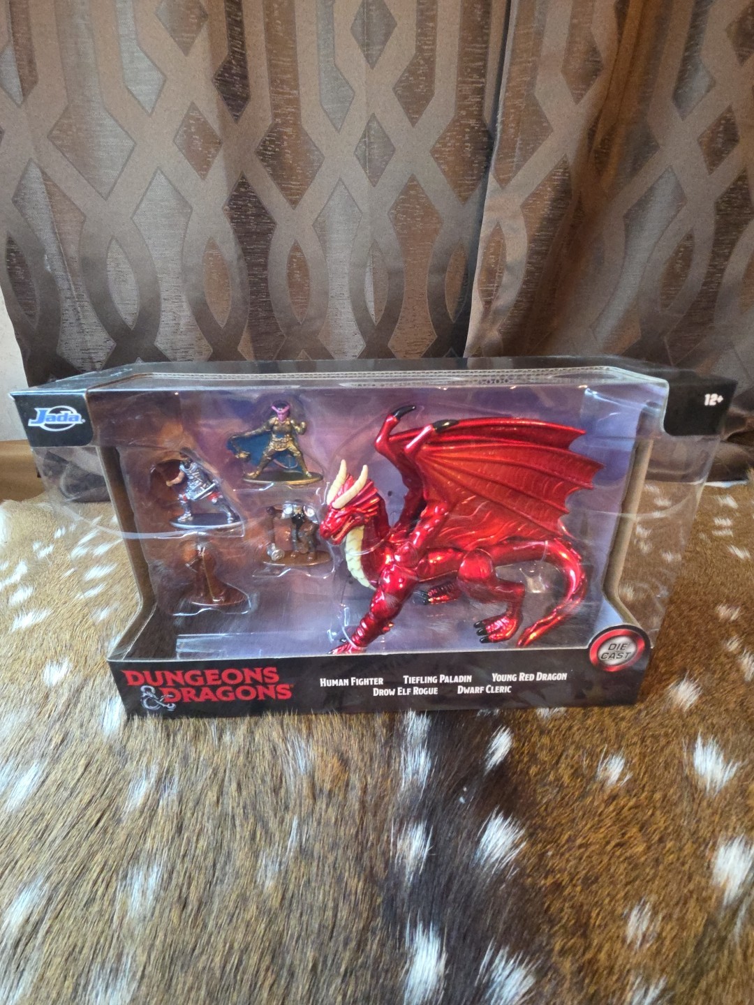 Dungeons & Dragons Deluxe Set - Die Cast Figurines - 5 Pack by Jada - New/Sealed