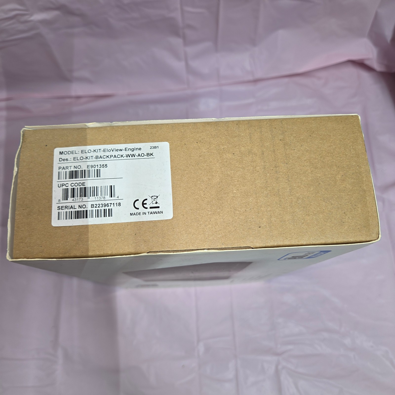 Elo EloView Engine E901355 Android Computer Box Kit w/ Power Adapter Tested