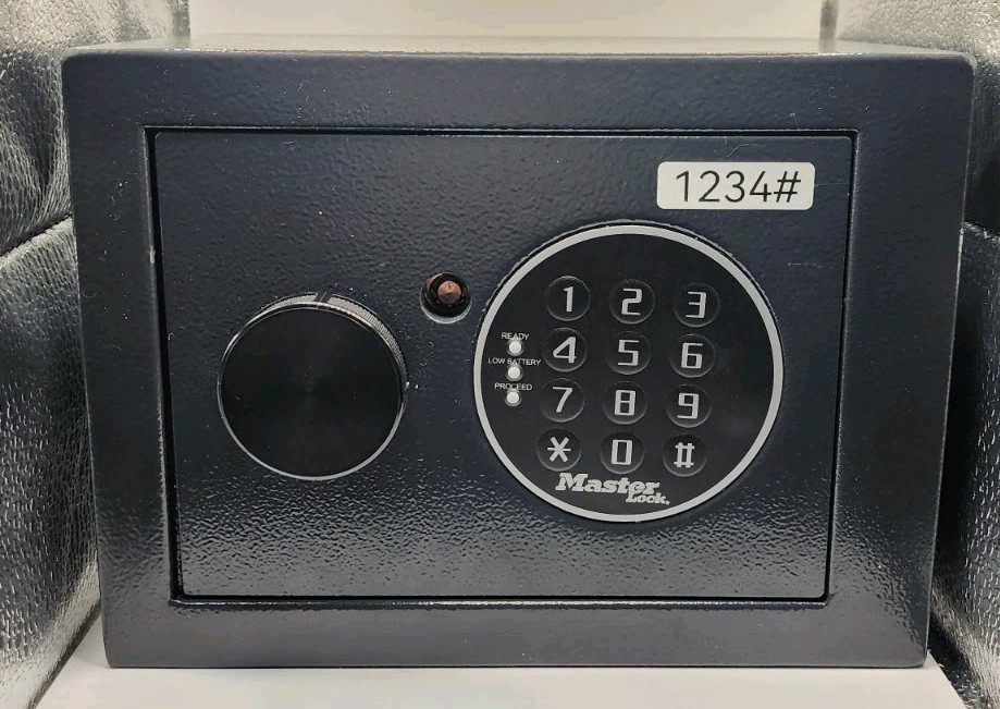 Master Lock Sentry Safe .14-cu Ft Safe Box With Electronic Keypad Lock Small