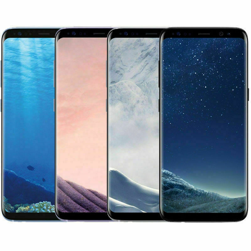 Samsung Galaxy S8 SM-G950U Fully Unlocked (Any Carrier) SmartPhone