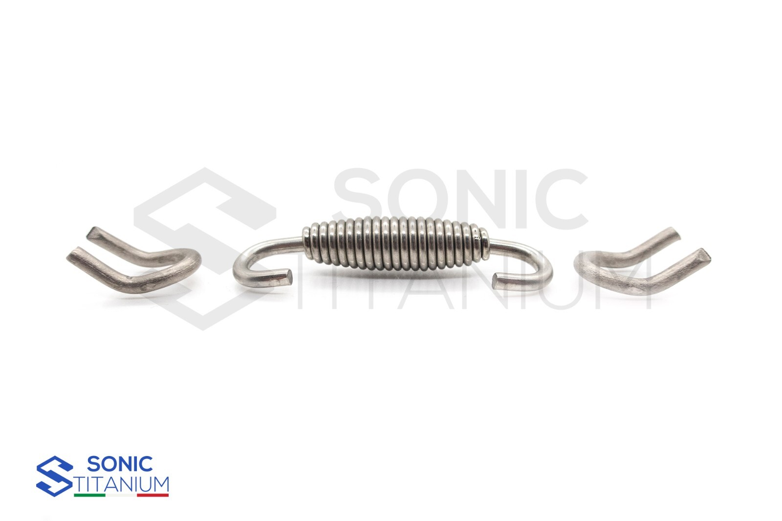 SONIC TITANIUM Exhaust Spring with Hooks - 60mm