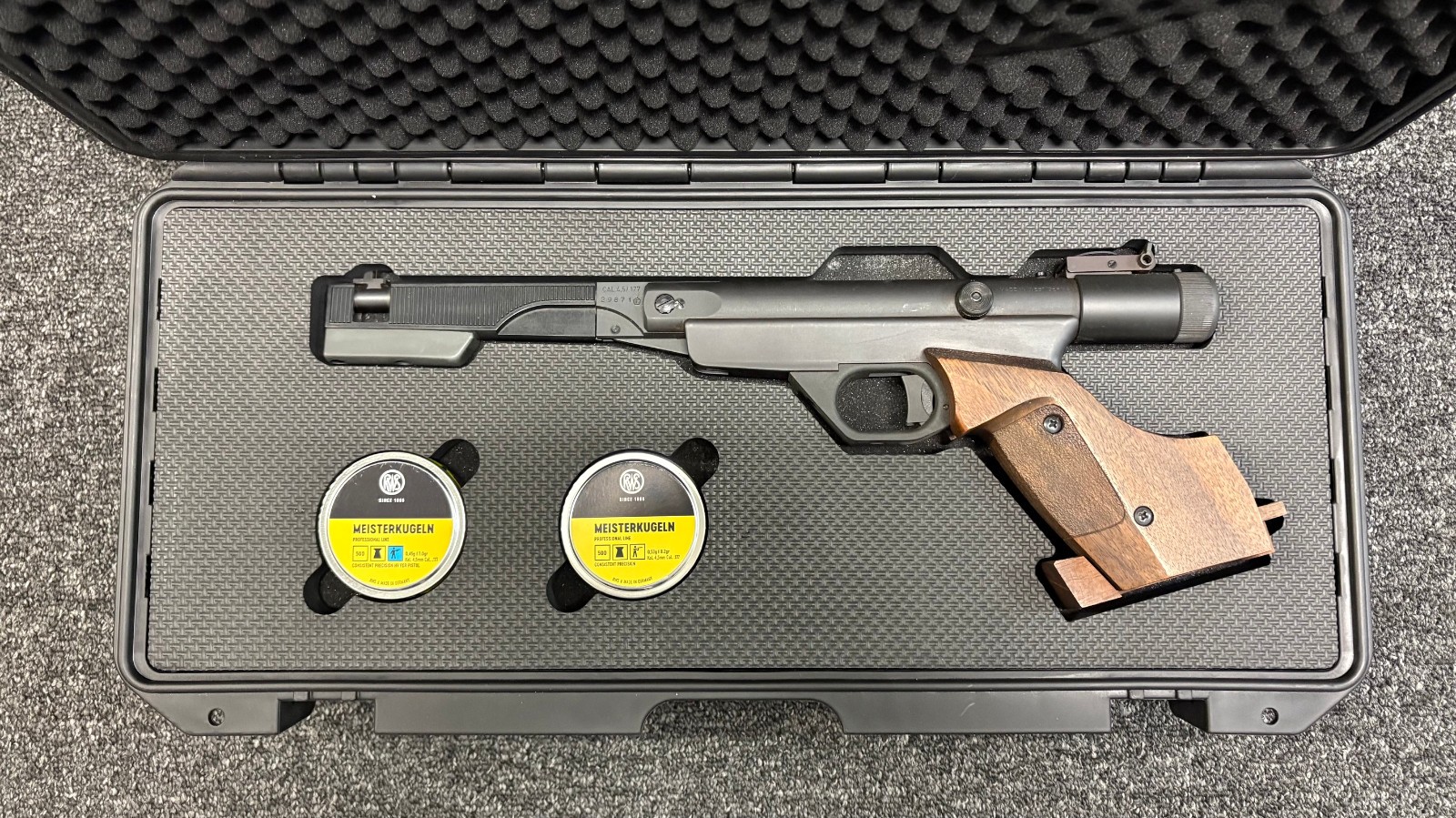 Diana RWS Model 10 Target Pistol Custom Case