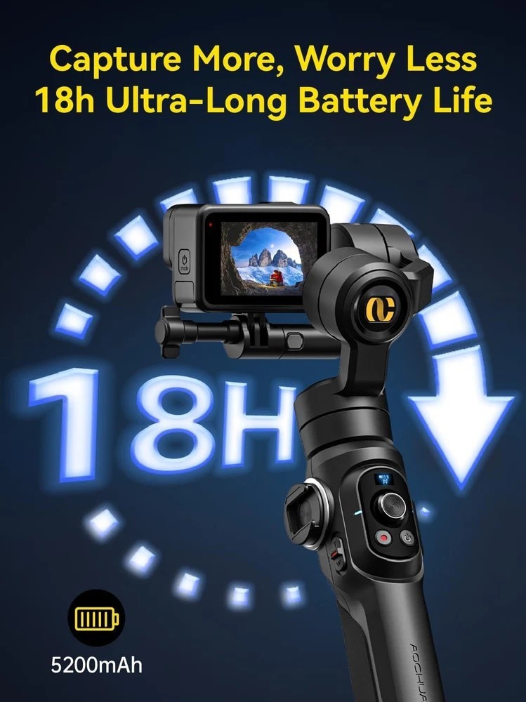 GoPro Handheld Gimbal 360° Stabilizer