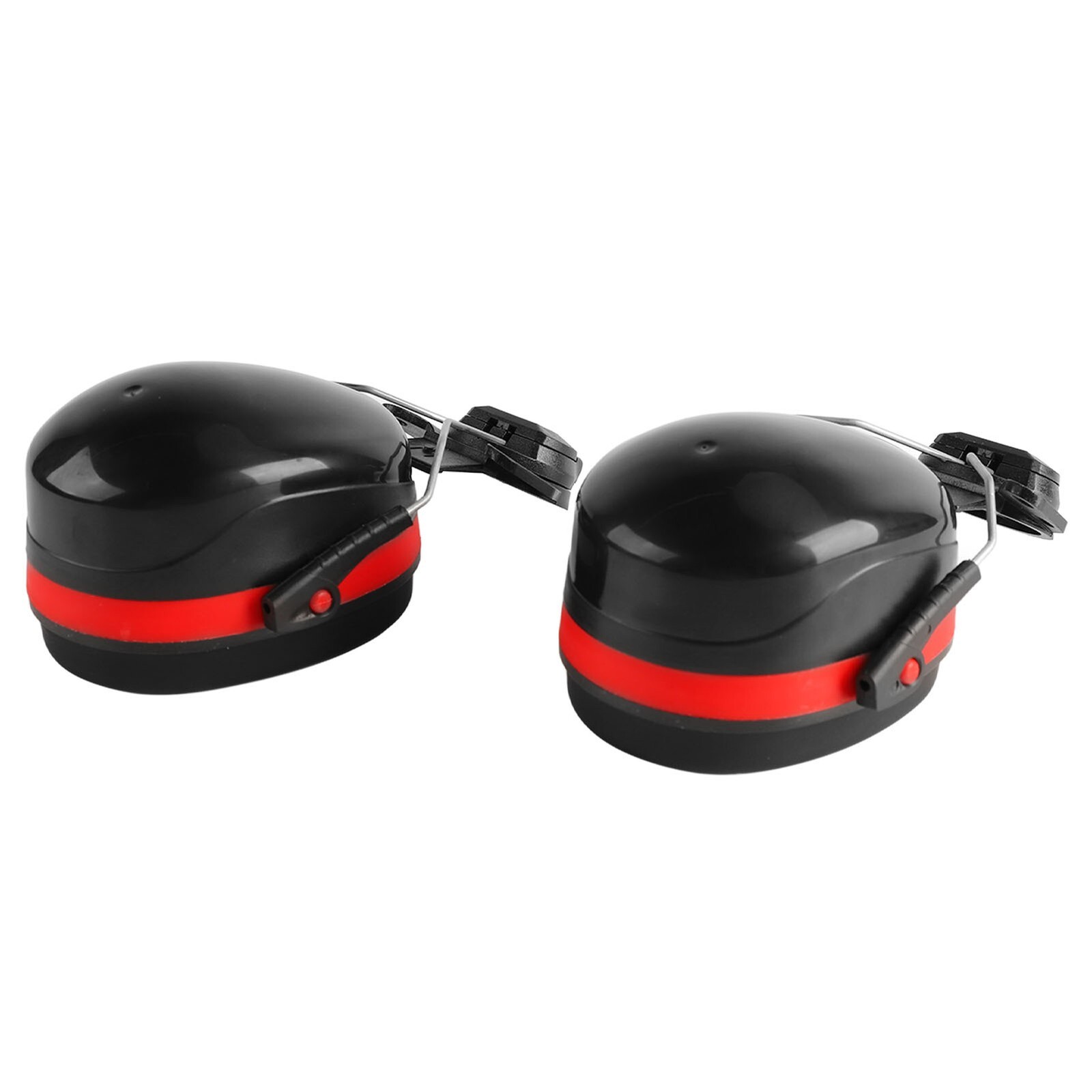 2Pcs Hard Hat Attachment Earmuff Noise Reduction Angle Adjustable Telescopic