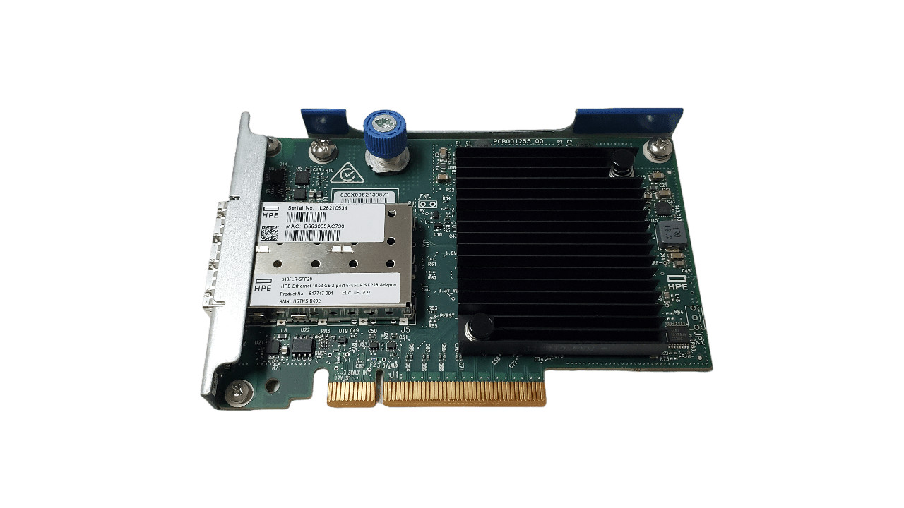 HP 640FLR-SFP28 Dual Port 10/25Gb Network Adapter 840139-001 817747-001 No SFPs