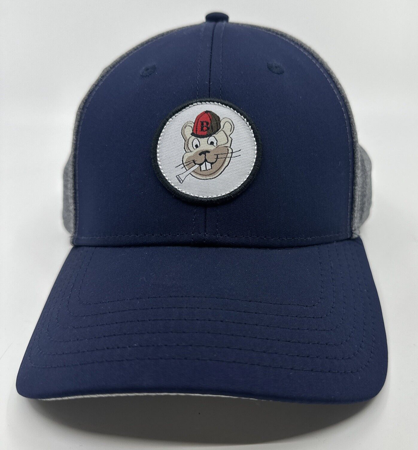 Imperial Hats One 9 / One 6 Beaverhead CC Golf Hat Blue & Gray OSFM