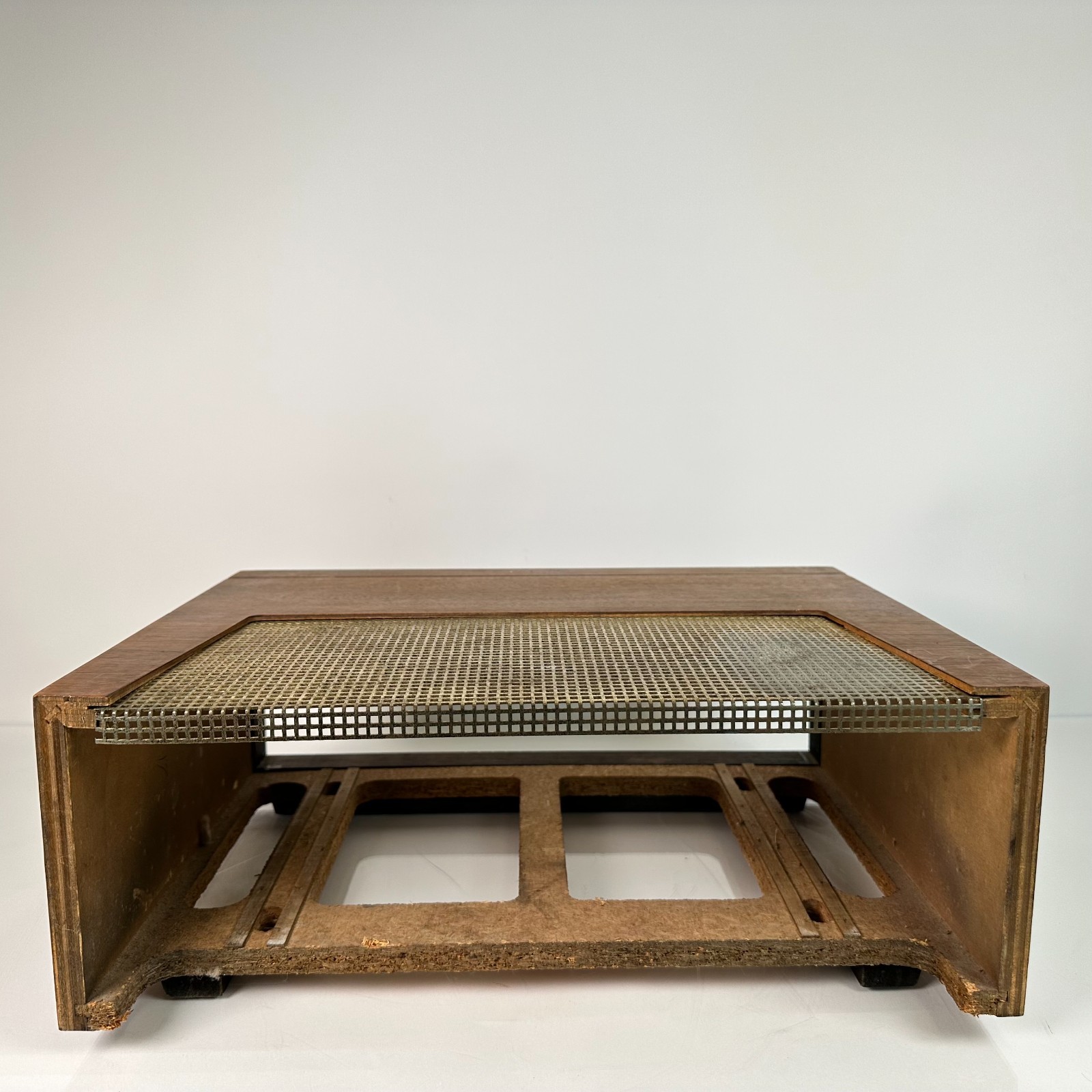 Vintage Original The Fisher Stereo Master Control Amplifier X-202 Wood Cabinet