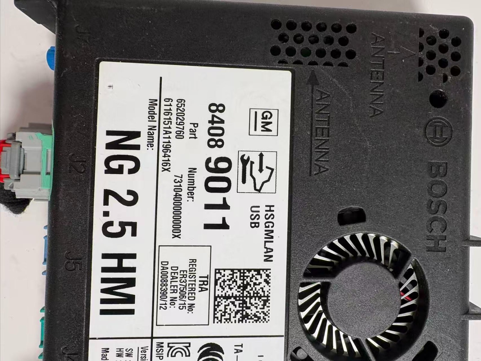 OEM 84089011 CADILLAC CT6 HMI MULTIMEDIA INTERFACE CONTROL MODULE 2016