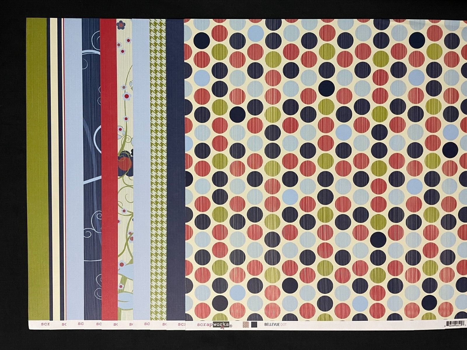 SCRAPWORKS "BELLEVUE" 12X12 DS PAPERS