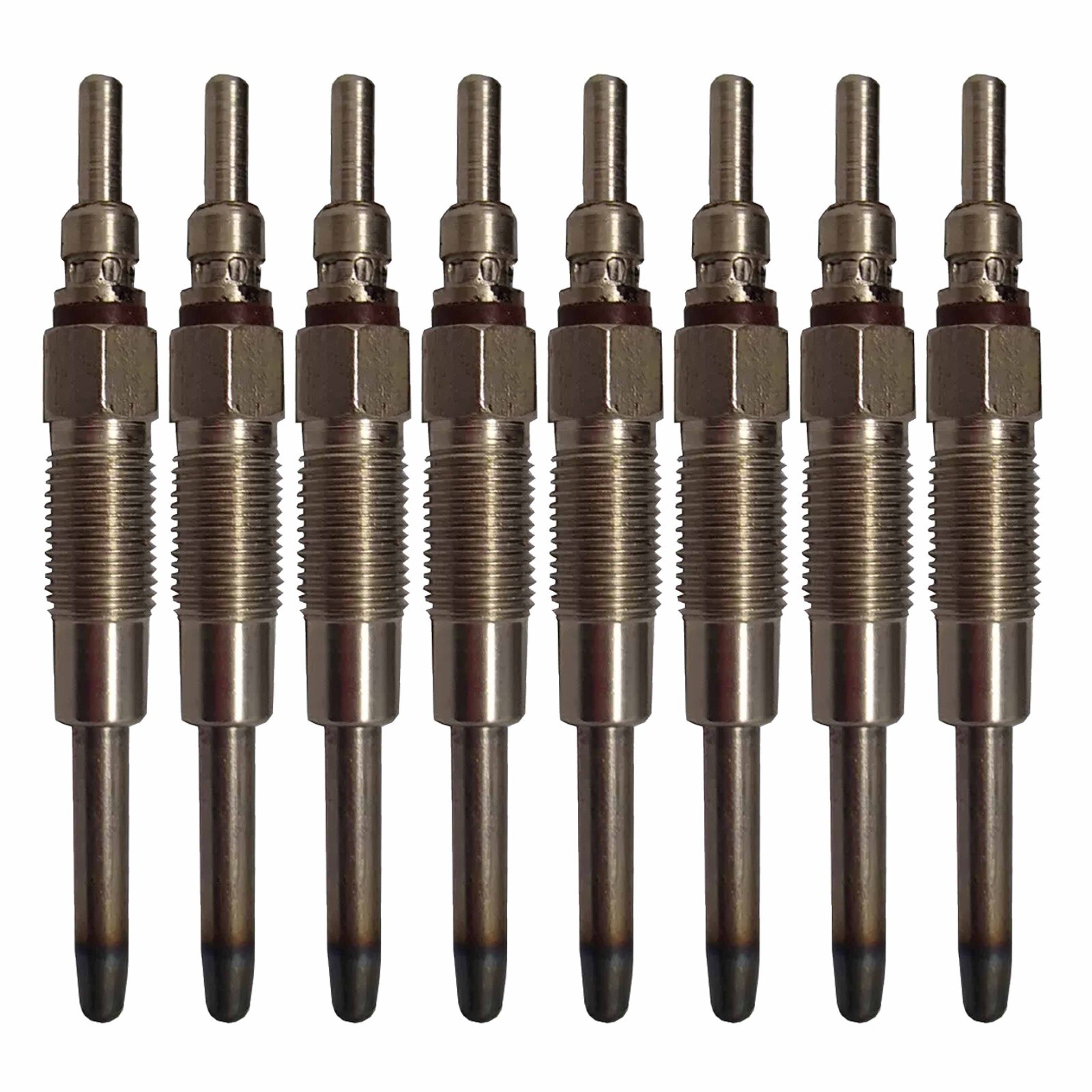 8 Glow Plug Kit for 1988–1994 Ford 7.3L IDI Diesel DRX00084