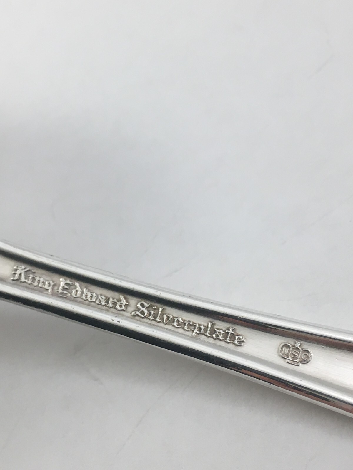 National Silver Silverplate King Edward Pie Server