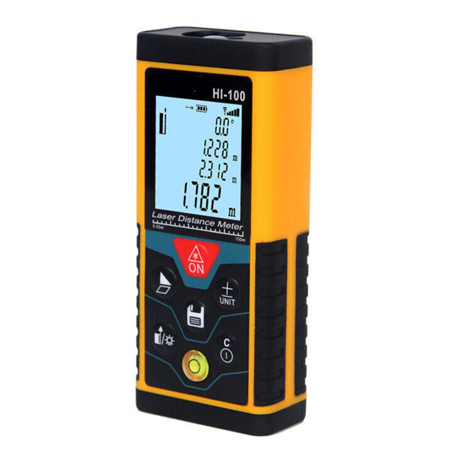 100M Precision Handheld Infrared Distance Meter Measuring Device Rangefinder