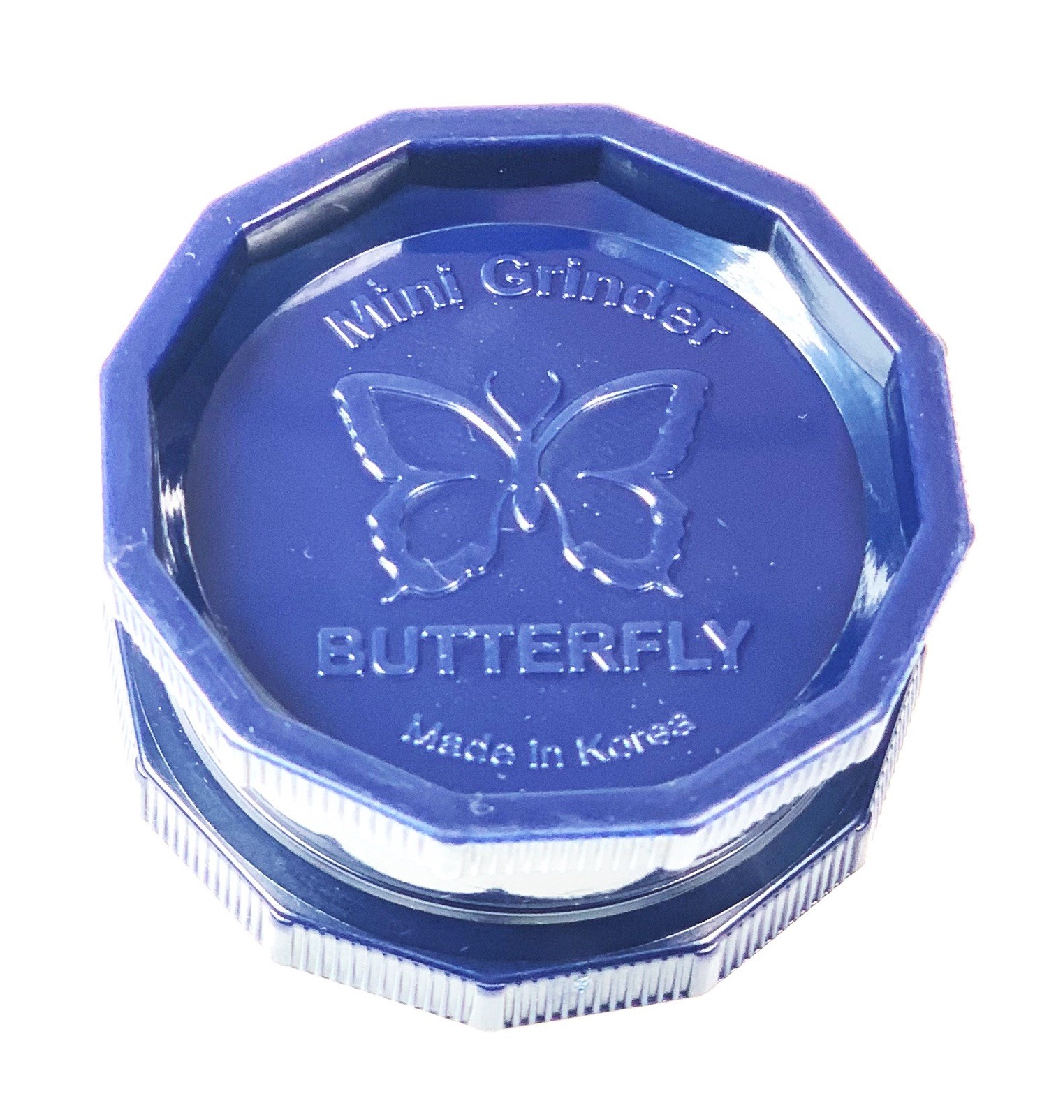 24 Plastic Butterfly Herb Grinders Assorted Colors