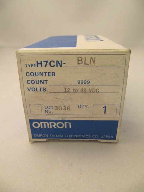 (NEW) Omron Counter Module (12-48VDC) H7CN-BLN