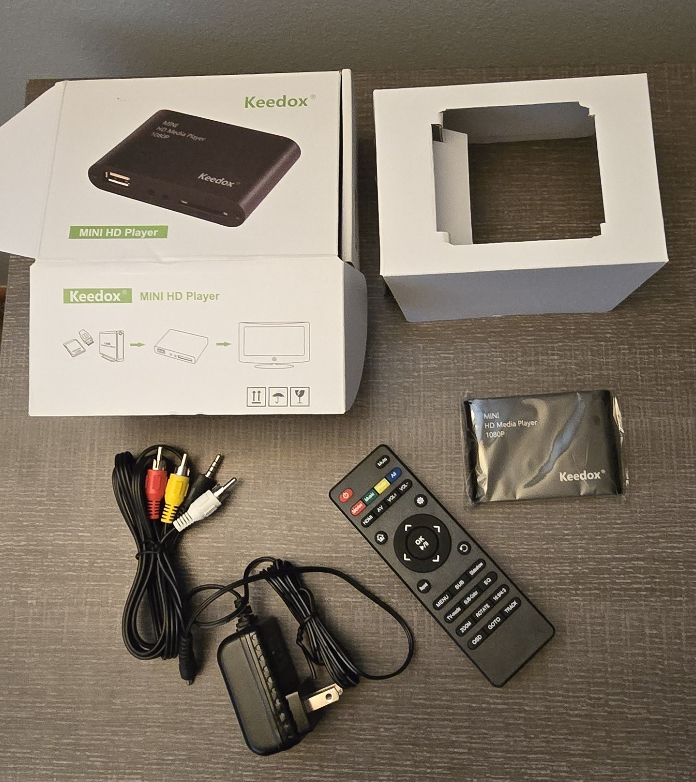 Keedox MINI HD Multi Format Media Player KA300 Full-HD 1080P & SD Formats