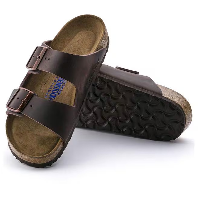 Birkenstock Arizona Habana Oiled Leather Soft Footbed Sandals EU 37-45 Unisex