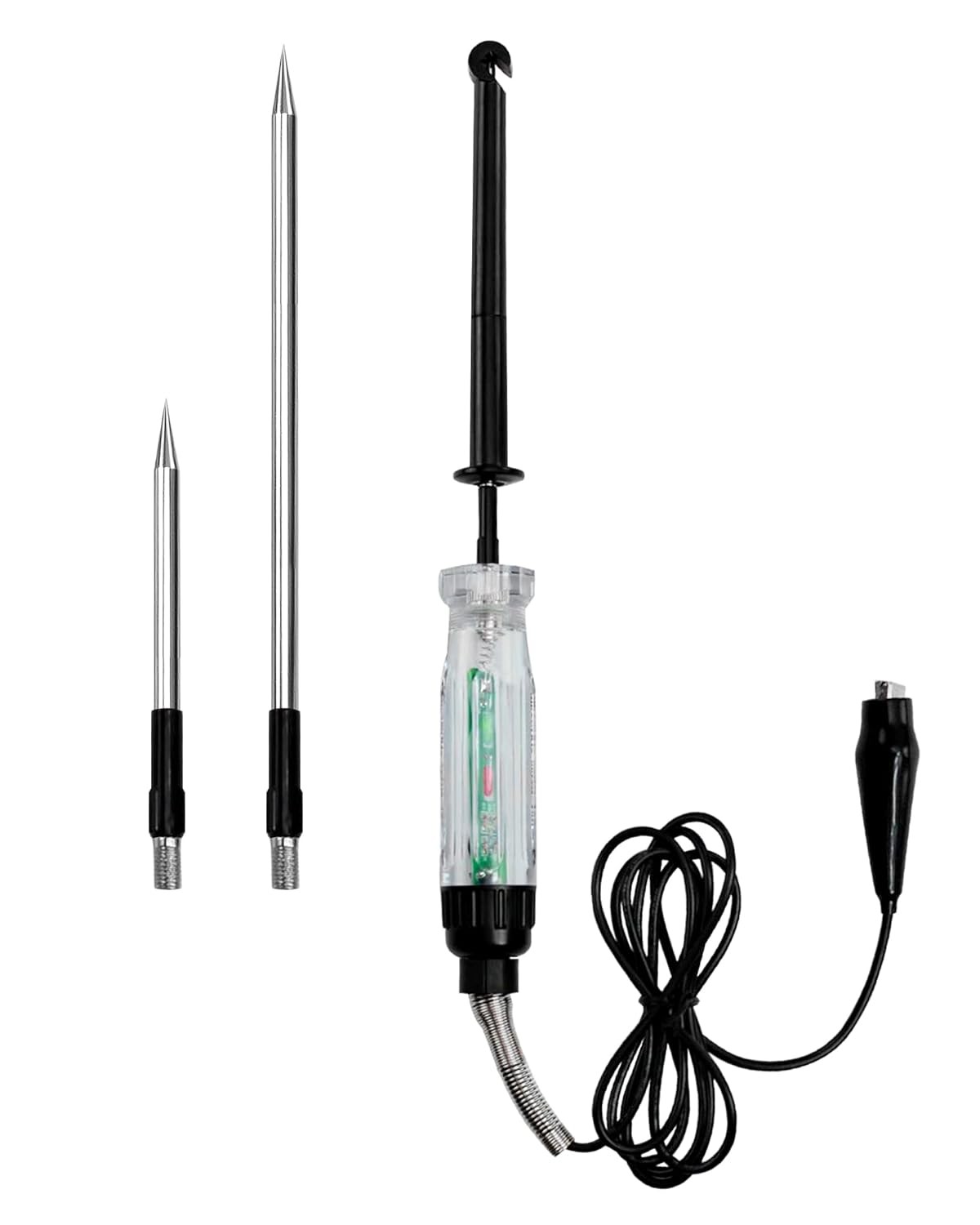 Automotive Wire Piercing DC Voltage Circuit Tester 6V 12V Hook Probe Wire