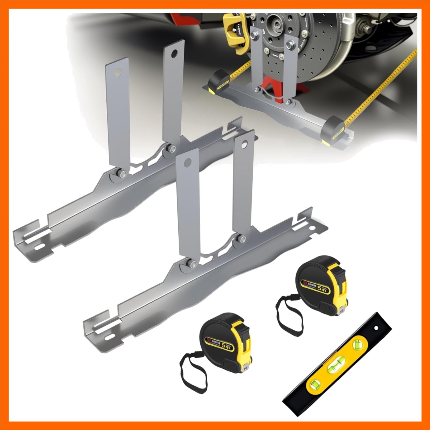 Upgrade Wheel Alignment Tool Plates,2-Pack,Alignment Tool,3 in 1,Wheel Alignm...