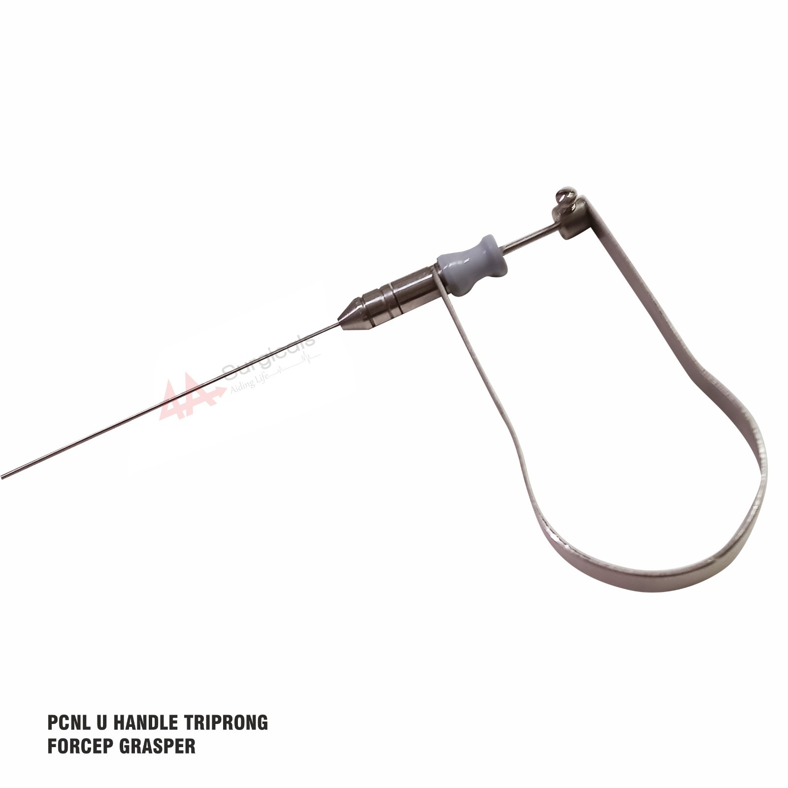 4A PCNL U Handle Triprong Grasper Forcep 7Fr 38cm (1 piece)