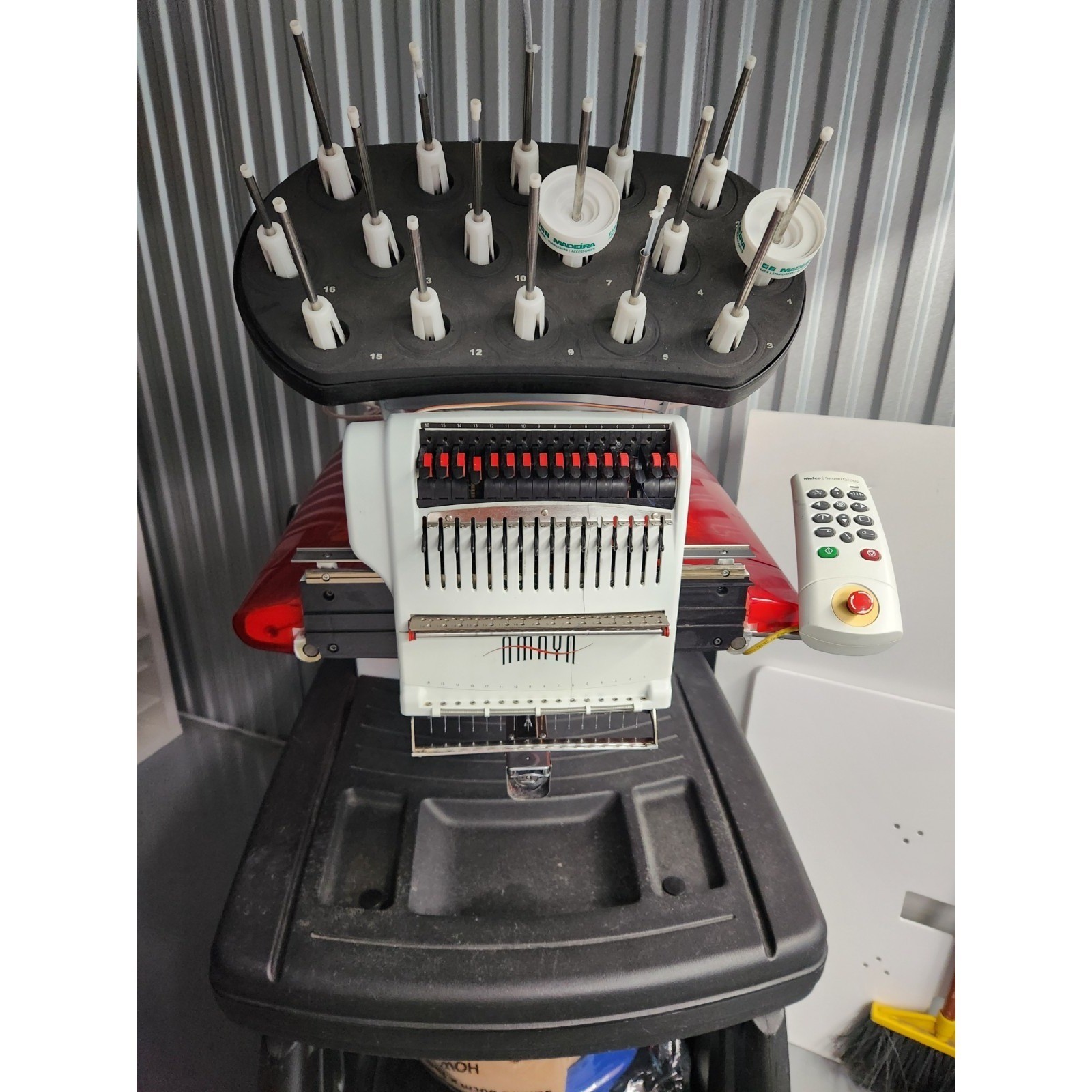Melco Amaya Embroidery Machine – Used, Includes Hoops Software - Local Pickup