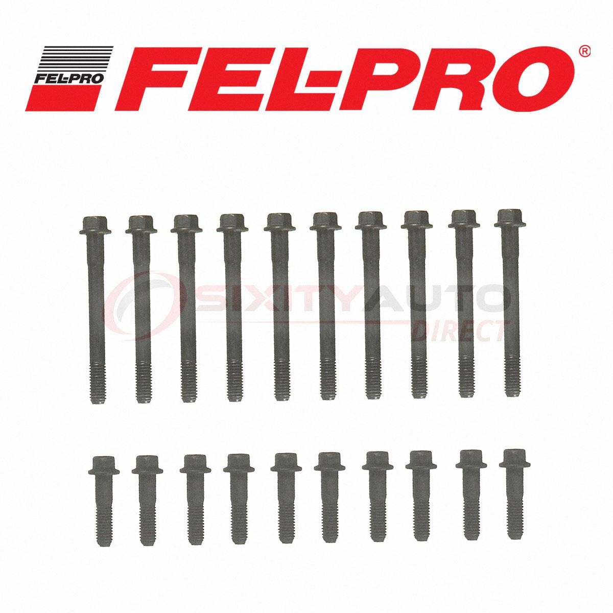 Fel-Pro Cylinder Head Bolt Set for 1994 Dodge B250 5.2L 5.9L V8 - Engine md