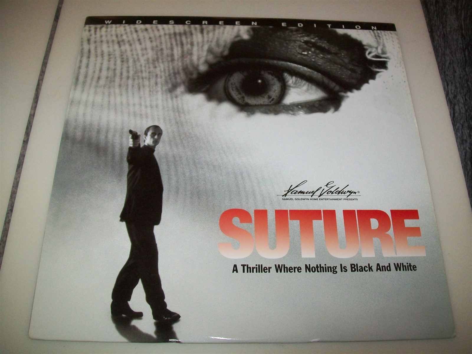 SUTURE Laserdisc LD WIDESCREEN FORMAT VERY GOOD CONDITION RARE DENNIS HAYSBERT!