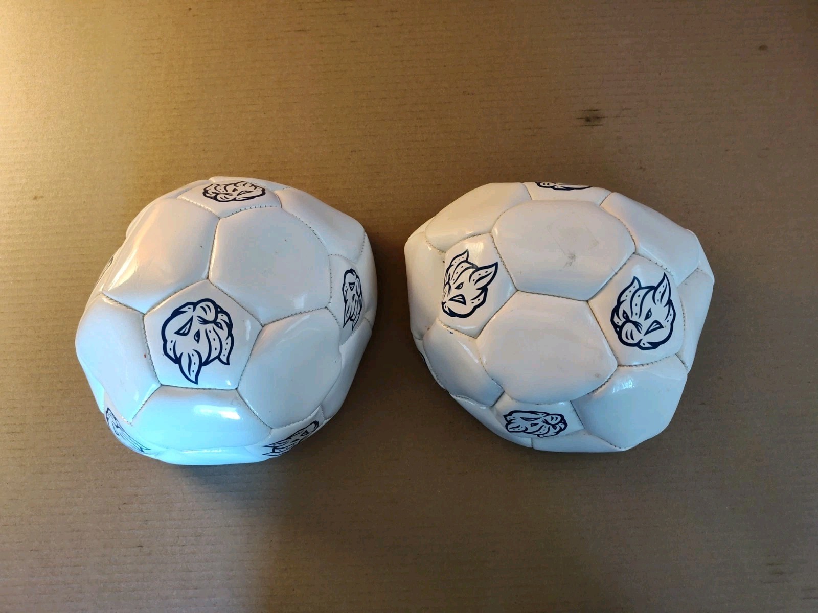 Lot Of 2 Lehigh Valley IronPigs (Phillies) Soccer Balls Deflated New